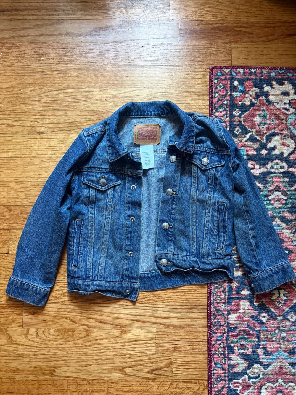 Kids Levi’s Classic Denim Jean Jacket